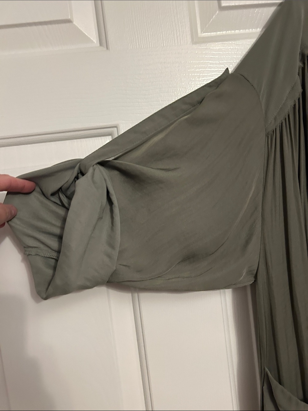 Free People Olive Green Lightweight Dress - Picture 3 of 7